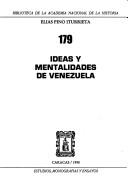 Front cover of Ideas y mentalidades de Venezuela by Elías Pino Iturrieta
