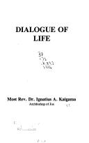 Front cover of Dialogue of life by Ignatius Kaigama