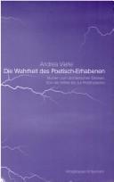 Front cover of Die Wahrheit des Poetisch-Erhabenen by Andrea Vierle