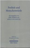 Front cover of Freiheit und Menschenwürde by Jörg Dierken