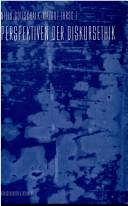 Cover of Perspektiven der Diskursethik by Niels Gottschalk-Mazouz