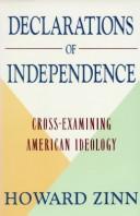 Front cover of Declarations of independence by Howard Zinn