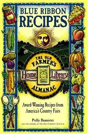 Front cover of Blue Ribbon recipes by Polly Bannister