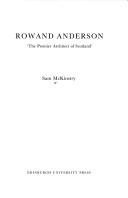 Cover of Rowand Anderson by Sam McKinstry