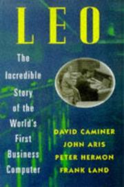 Cover of LEO by David Caminer