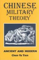 Front cover of Chinese military theory by Chen-Ya Tien