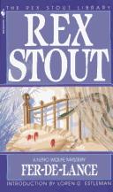 Cover of Nero Wolfe:Fer De Lance by Rex Stout