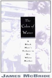 Front cover of The color of water by James McBride