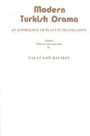 Front cover of Modern Turkish Drama by Talat G. Halman