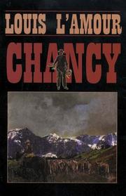 Cover of Chancy by Louis L'Amour