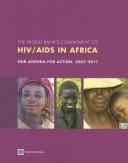 Front cover of The World Bank's commitment to HIV/AIDS in Africa by World Bank