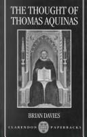 Front cover of The thought of Thomas Aquinas by Davies, Brian