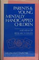 Front cover of Parents & young mentally handicapped children by Helen McConachie