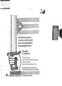 Cover of Speeches by Fidel Castro