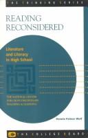 Cover of Reading reconsidered by Dennie Wolf