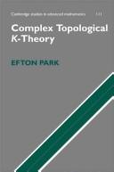 Cover of Complex topological K-theory by Efton Park
