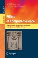 Front cover of Pillars of computer science by B. A. Trakhtenbrot