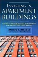 Front cover of Investing in apartment buildings by Matthew A. Martinez