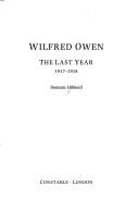 Front cover of Wilfred Owen by Dominic Hibberd