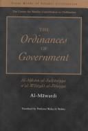 Cover of The ordinances of government by ʻAlī ibn Muḥammad Māwardī