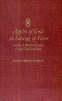 Front cover of Apples of gold in settings of silver by Frank Talmage