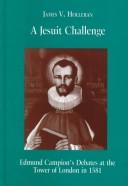 Front cover of A Jesuit challenge by Campion, Edmund Saint
