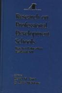 Cover of Research on professional development schools by D. John McIntyre
