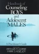Cover of Handbook of counseling boys and adolescent males by Horne, Arthur M.