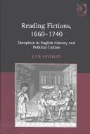 Front cover of Reading fictions, 1660-1740 by Kate Loveman