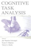Cover of Cognitive task analysis by Valerie L. Shalin