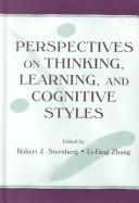 Front cover of Perspectives on thinking, learning, and cognitive styles by Li-fang Zhang