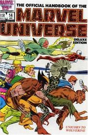 Front cover of Official Handbook of the Marvel Universe by Mark Gruenwald