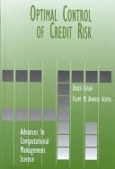 Cover of Optimal control of credit risk by Didier Cossin