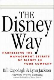 Cover of The Disney way by Bill Capodagli