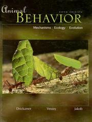 Cover of Animal Behavior by Lee C. Drickamer