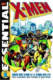 Front cover of Essential X-men by Chris Claremont