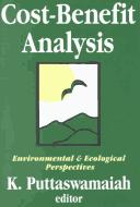 Cover of Cost-benefit analysis by K. Puttaswamaiah