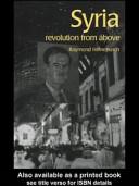Cover of Syria by Raymond A. Hinnebusch