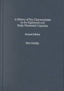 Front cover of A history of key characteristics in the eighteenth and early nineteenth centuries by Rita Steblin