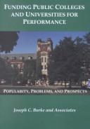 Cover of Funding Public Colleges and Universities for Performance by Joseph C. Burke