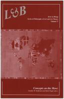 Front cover of Concepts on the move by Annette W. Balkema