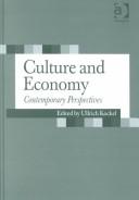 Front cover of Culture and Economy by Ullrich Kockel