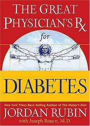 Front cover of The Great Physician's Rx for Diabetes by David M. Remedios
