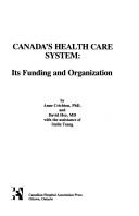 Front cover of Canada's health care system by Anne Crichton