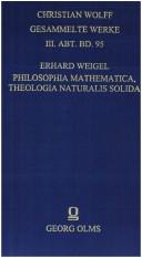 Front cover of Philosophia mathematica, theologia naturalis solida by Erhard Weigel