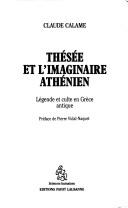 Cover of Thésée et l'imaginaire athénien by Claude Calame