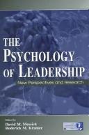 Front cover of The psychology of leadership by Roderick Moreland Kramer