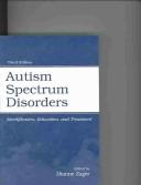 Cover of Autism Spectrum Disorders by Dianne Zager