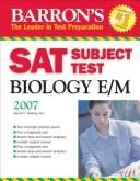 Cover of SAT subject test biology E/M by Deborah T. Goldberg