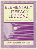 Cover of Elementary literacy lessons by Janet C. Richards